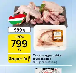 Tesco Tesco magyar csirke levescsomag ajánlat