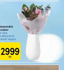Tesco Szezonális csokor ajánlat