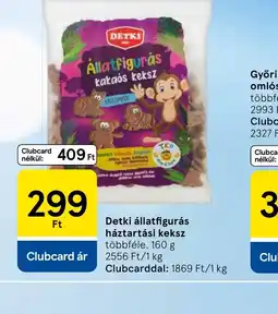 Tesco DEYKI állatfigurás keksz ajánlat