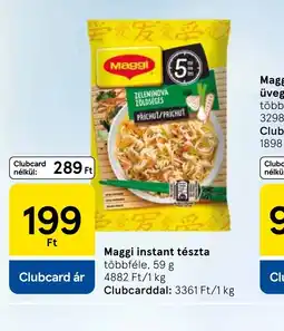Tesco Maggi instant tészta ajánlat
