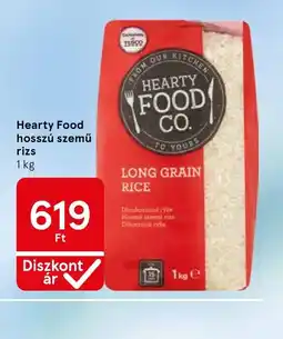 Tesco Hearty Food hosszú szemű rizs ajánlat