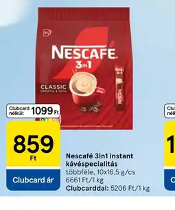 Tesco NESCAFÉ 3in1 Instant kávé ajánlat