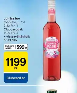 Tesco Juhász bor ajánlat