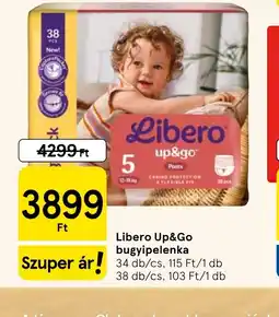 Tesco Libero Up&Go bugyipelenka ajánlat