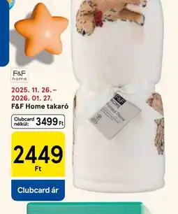 Tesco F&F Home takar ajánlat
