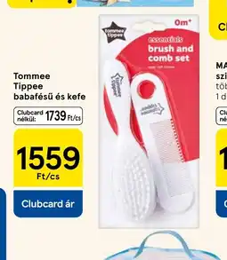 Tesco Tommee Tippee babafésű és kefe ajánlat