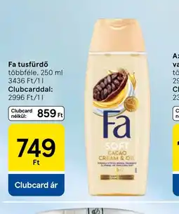 Tesco Fa tusfürdő ajánlat