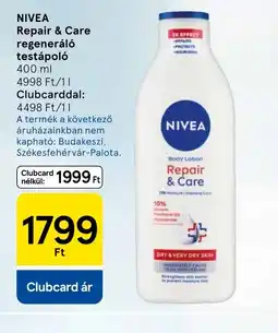 Tesco NIVEA Repair & Care testápol ajánlat