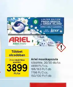 Tesco ARIEL moskapszula ajánlat