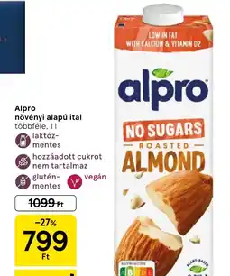 Tesco Alpro növényi alapú ital ajánlat