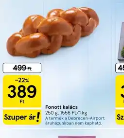 Tesco Fonott kalács ajánlat