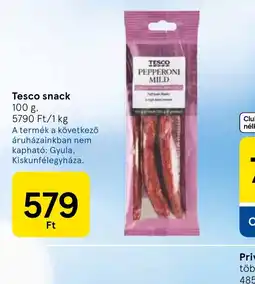 Tesco Tesco snack ajánlat