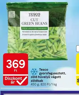 Tesco TESCO gyorsfagyasztott zöldbab ajánlat
