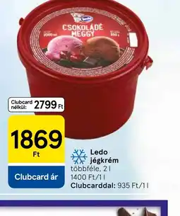 Tesco Lado csokoládé meggy jégkrém ajánlat