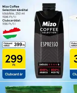 Tesco Mizo Coffee Selection kávéital ajánlat