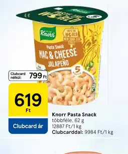 Tesco Knorr Pasta Snack ajánlat