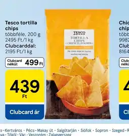 Tesco Tesco tortilla chips ajánlat