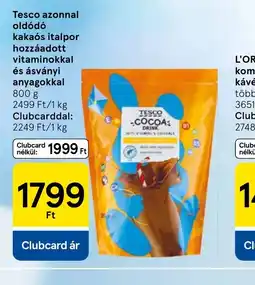 Tesco Tesco azonnal oldd kakas italpor ajánlat