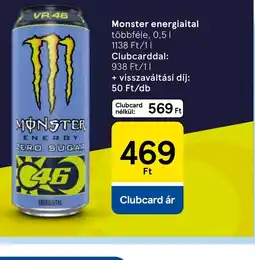 Tesco Monster energiaital ajánlat