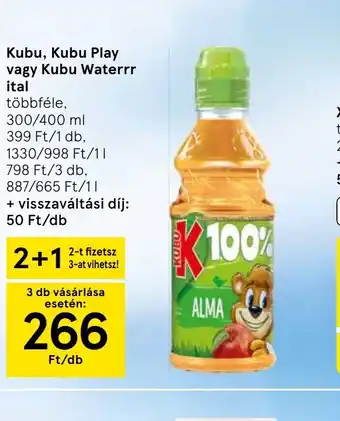 Tesco Kubu ital ajánlat