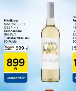 Tesco Piknik bor ajánlat