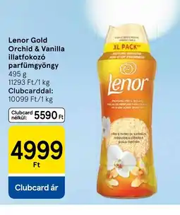 Tesco Lenor Gold Orchid parfümgyöngy ajánlat