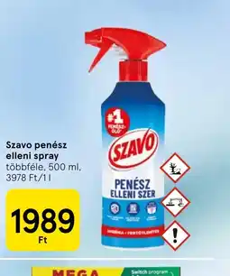 Tesco SZAVO penész elleni spray ajánlat