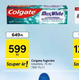 Tesco Colgate fogkrém ajánlat