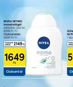 Tesco NIVEA INTIMO mosakodgél ajánlat