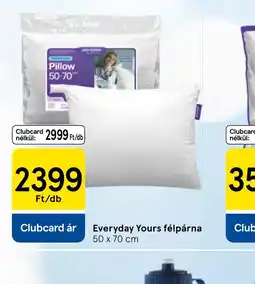 Tesco Everyday Yours félpárna ajánlat