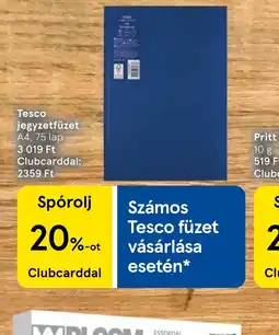 Tesco Tesco jegyzetfüzet ajánlat