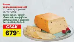 Spar Bauer szarvasgombás sajt ajánlat