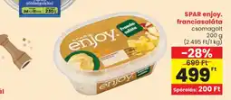 Spar SPAR enjoy. franciasaláta ajánlat