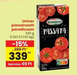 Spar Univer passzírozott paradicsom ajánlat