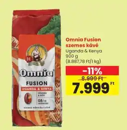 Spar Omnia Fusion szemes kávé ajánlat