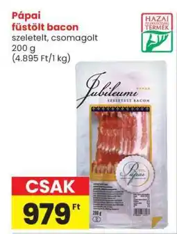 Spar Pápai Füstölt Bacon ajánlat