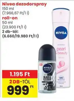Spar NIVEA dezodorspray ajánlat