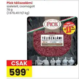 Spar PICK Téliszalámi ajánlat