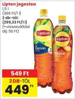 Spar Lipton Jegestea ajánlat
