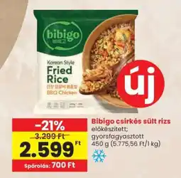 Spar Bibigo csirkés sült rizs ajánlat
