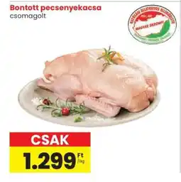 Spar Bontott pecsenyekacsa ajánlat