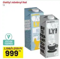 Spar Oatly! növényi ital ajánlat