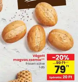 Spar Vágott magvas zsemle ajánlat
