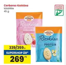 Spar Cerbona Rizskása ajánlat