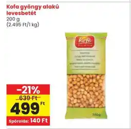Spar Kofa gyöngy alakú levesbetét ajánlat