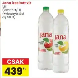 Spar Jana ízesített víz ajánlat