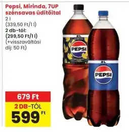 Spar Pepsi, Mirinda, 7UP szénsavas üdítőital ajánlat