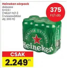 Spar Heineken sörpack ajánlat