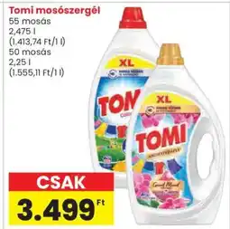 Spar Tomi mosószergél ajánlat