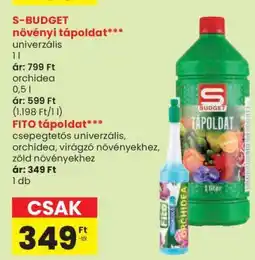 Spar FITO tápoldat ajánlat